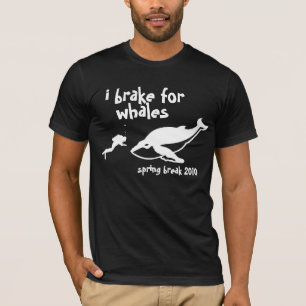 i rem voor walvissen in voorjaarstop 2010 t-shirt