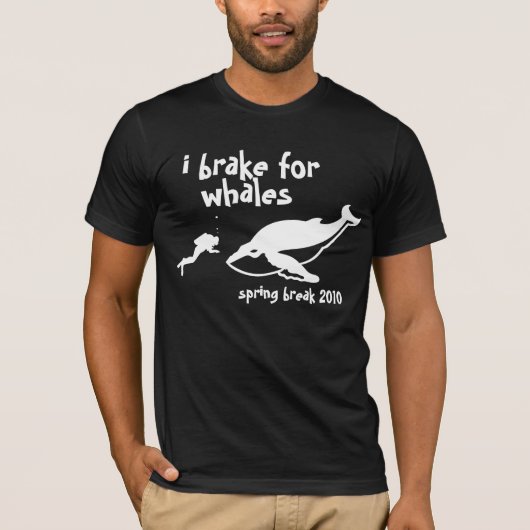 i rem voor walvissen in voorjaarstop 2010 t-shirt (Voorkant)