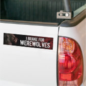 I Rem voor Werewolves Bumpersticker (Op Truck)