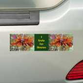 I remmen voor bloemen Daisy Bumpersticker (Op auto)