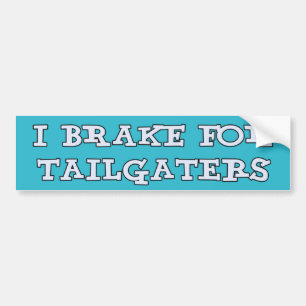 I remmen voor motorrijders bumpersticker