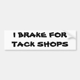 I remmen voor tapkrassen bumpersticker