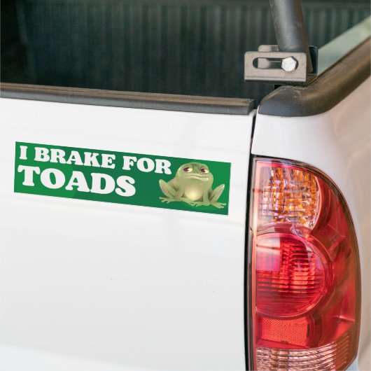 I remmen voor wegen bumpersticker (Op Truck)