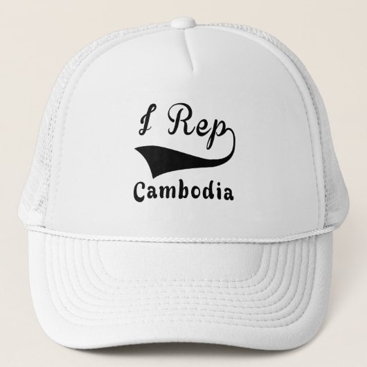 I Rep Cambodja Trucker Pet (Voorkant)