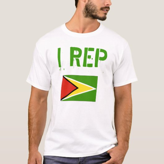 I REP GUYANA T-SHIRT (Voorkant)