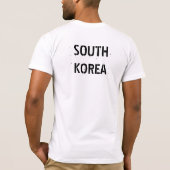 I REP SOUTH KOREA T-SHIRT (Achterkant)