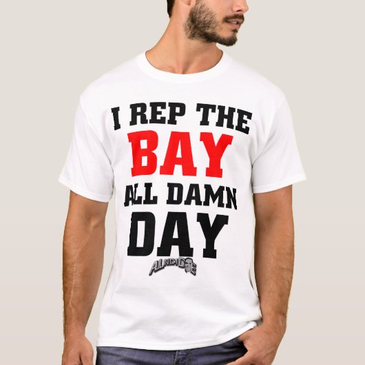 I-rep-the-Bay overzicht T-shirt (Voorkant)