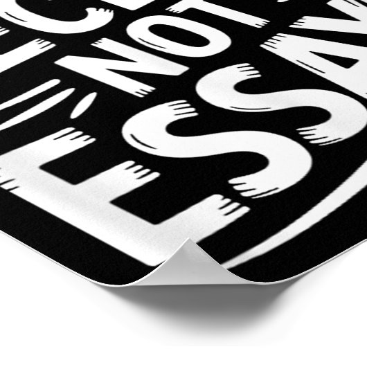 I Repeat Recess Not Essays  Poster (Hoek)