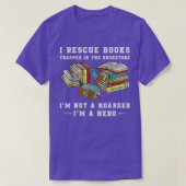 I Rescue Book T-shirt (Design voorkant)
