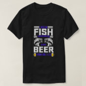 I Rescue Fish From Water Beer From Bottles Funny F T-shirt (Design voorkant)
