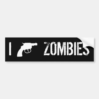 I Revolver Zombies Bumpersticker