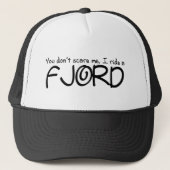 I Ride a Fjord Trucker Pet (Voorkant)