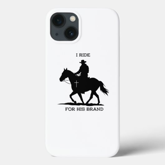 I Ride iPhone Hoesje (Achterkant)