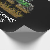 I Ride Tractors I Play With Cows I Forget Things Cadeaupapier (Hoek)