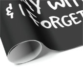 I Ride Tractors I Play With Cows I Forget Things Cadeaupapier (Rol Hoek)