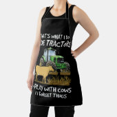 I Ride Tractors I Play With Cows I Forget Things Schort (Insitu)