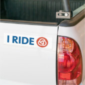 I RIDE [TRIMET] BUMPERSTICKER (Op Truck)