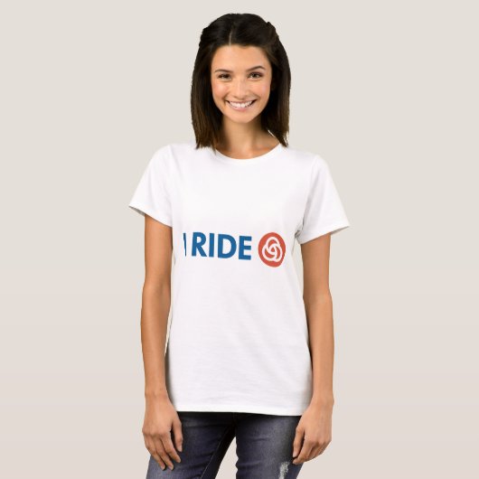 I RIDE [TRIMET] T-SHIRT (Voorkant volledig)