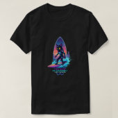 I ride waves and questionable life choices t-shirt (Design voorkant)