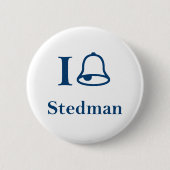 I Ring Stedman Ronde Button 5,7 Cm (Voorkant)