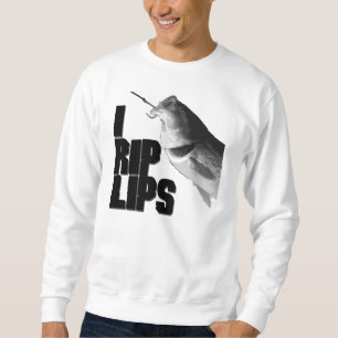 I RIP LIPS Crepneksweater Trui