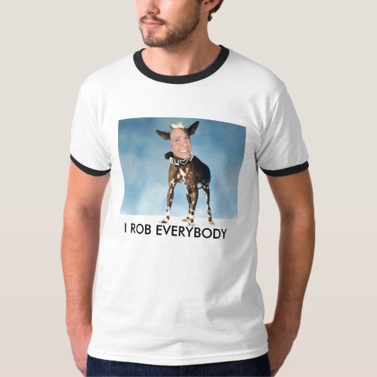 I ROB EVERYBODY T-SHIRT (Voorkant)