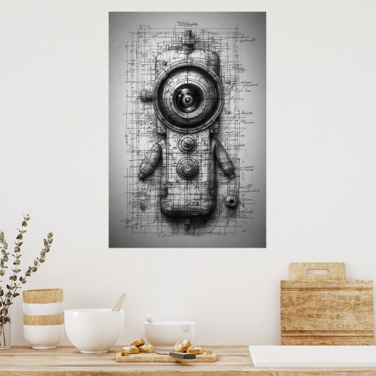 I Robot Poster (Keuken)