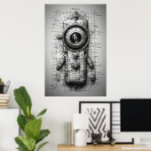 I Robot Poster (Thuiskantoor)