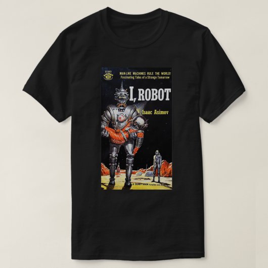 I ROBOT T-SHIRT (Design voorkant)