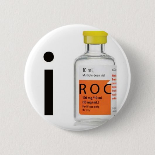 I ROC anesthesie Ronde Button 5,7 Cm (Voorkant)