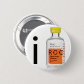 I ROC anesthesie Ronde Button 5,7 Cm (Voorkant /achterkant)