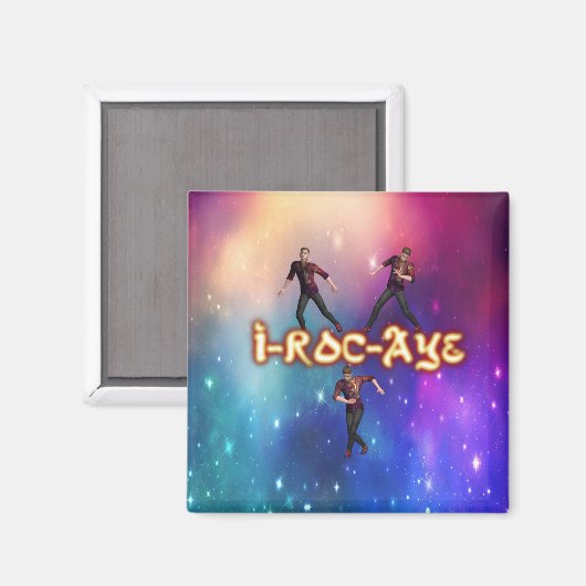 I-Roc-Aye Serious Moves Magnet (Voorkant / Achterkant)