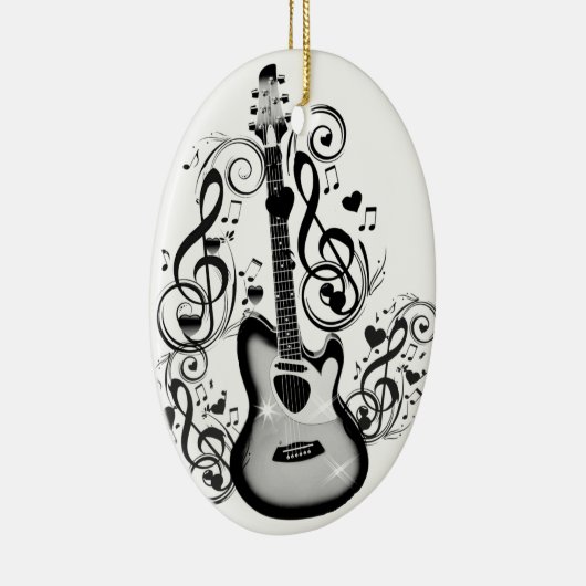 I Rock #5_ Keramisch Ornament (Rechts)