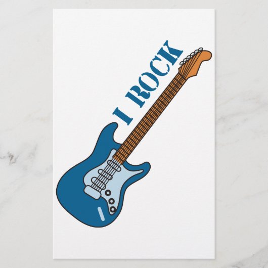 I Rock Briefpapier (Voorkant)