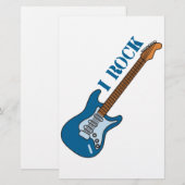 I Rock Briefpapier (Voorkant / Achterkant)