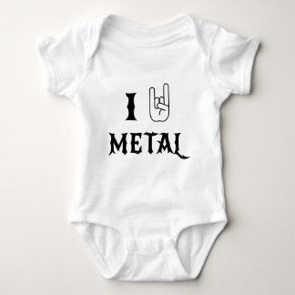 I Rock Heavy Metal Romper