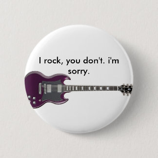 I rock ronde button 5,7 cm
