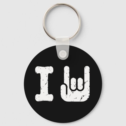 I Rock Sleutelhanger (Voorkant)