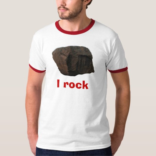 I rock t-shirt (Voorkant)