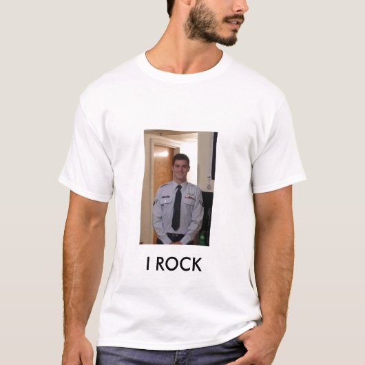 I ROCK T-SHIRT (Voorkant)