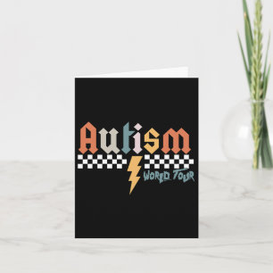 I Rock The Spectrum Autism World Tour Autism Aware Kaart