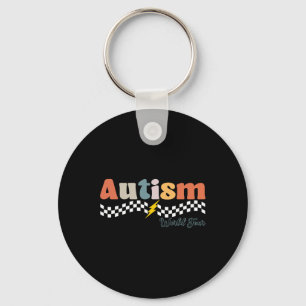 I Rock The Spectrum Autism World Tour Autism Aware Sleutelhanger