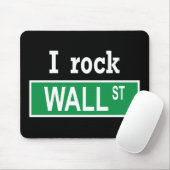 "I rock Wall Street" Mousepad Muismat (Met muis)