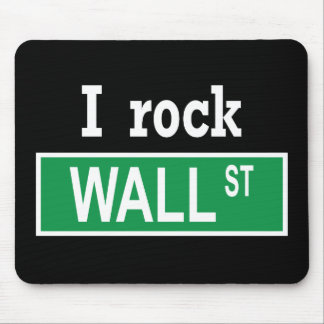 "I rock Wall Street" Mousepad Muismat