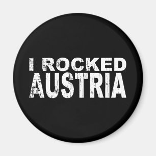 I Rocked Austria Magneet