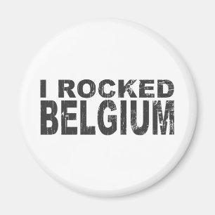I Rocked Belgium Magneet