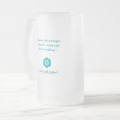 I Roll Better Matglas Bierpul (Voorkant links)