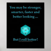 I Roll Better Poster (Voorkant)