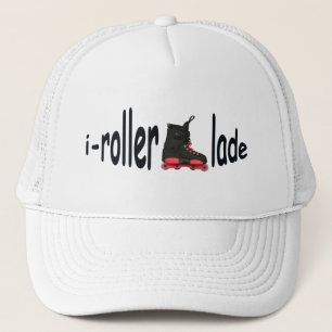 i-rollerblade Mannen White Trucker Hat Pet