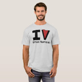 I Romeinse Cijfers T-shirt (Voorkant volledig)